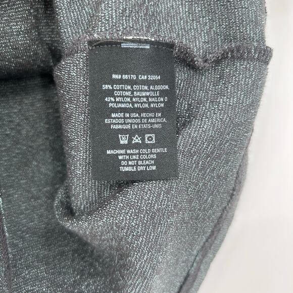 Michael Stars Anthropologie Gray 3/4 Sleeve Top Round Neck Classic Womens XS/S - Picture 7 of 10